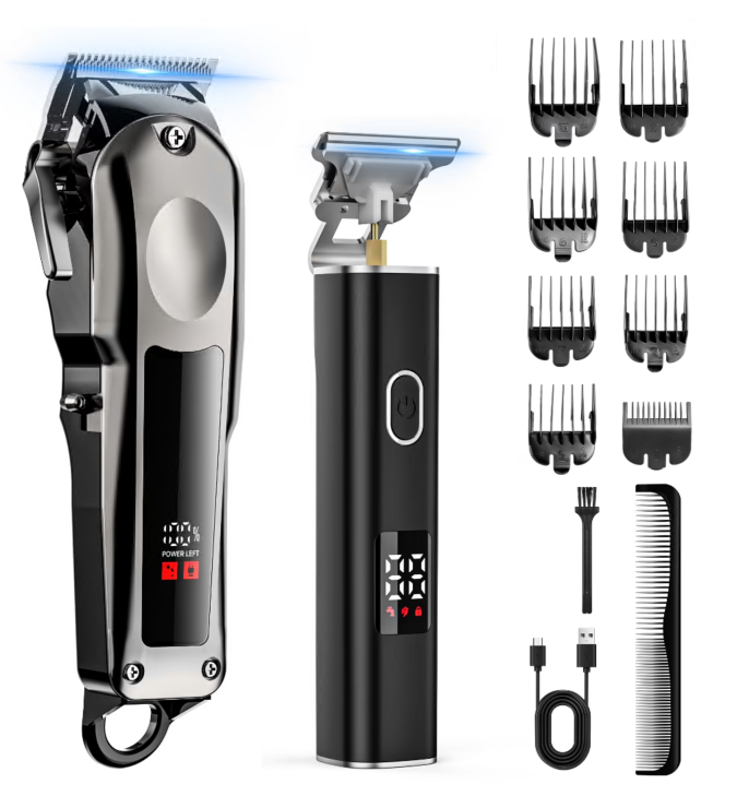Professional Hair Clippers with Extremely Fine Cutting, Cordless Hair Trimmer for Men & Women, Barber Clippers for Salon & Home Use