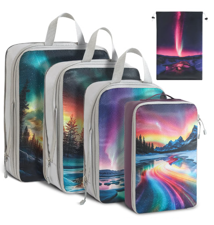 Packing Cubes for Travel, 5 Pieces Luggage Packing Organizers for Suitcase, Travel Essentials for Organizing Clothes