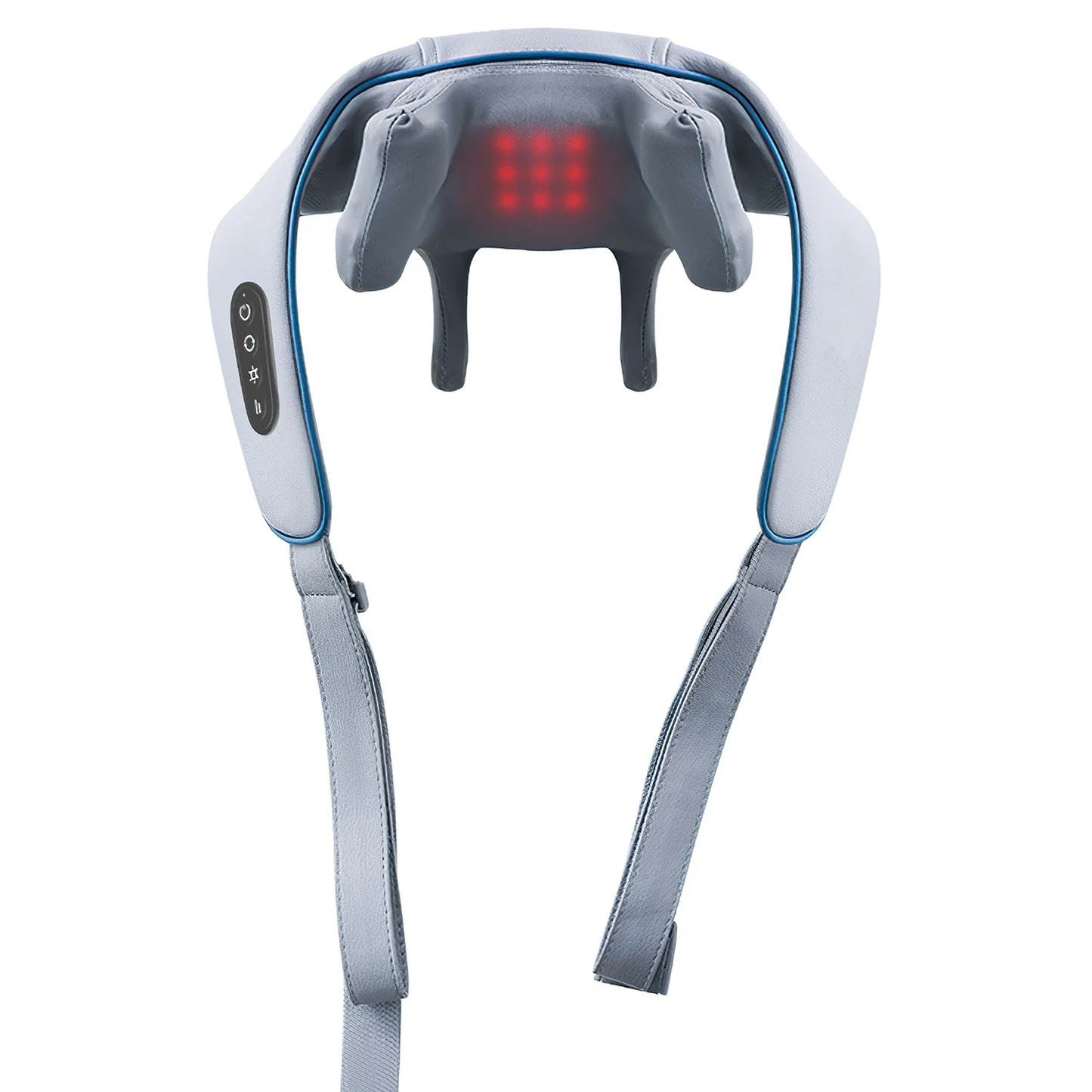 Back and Neck Massager, Cordless Shoulder Massager with Heat, Electric Deep Tissue 3D Kneading Massage Pillow for Shoulder, Leg, Body Muscle Pain Relief CSD01NM000000GY