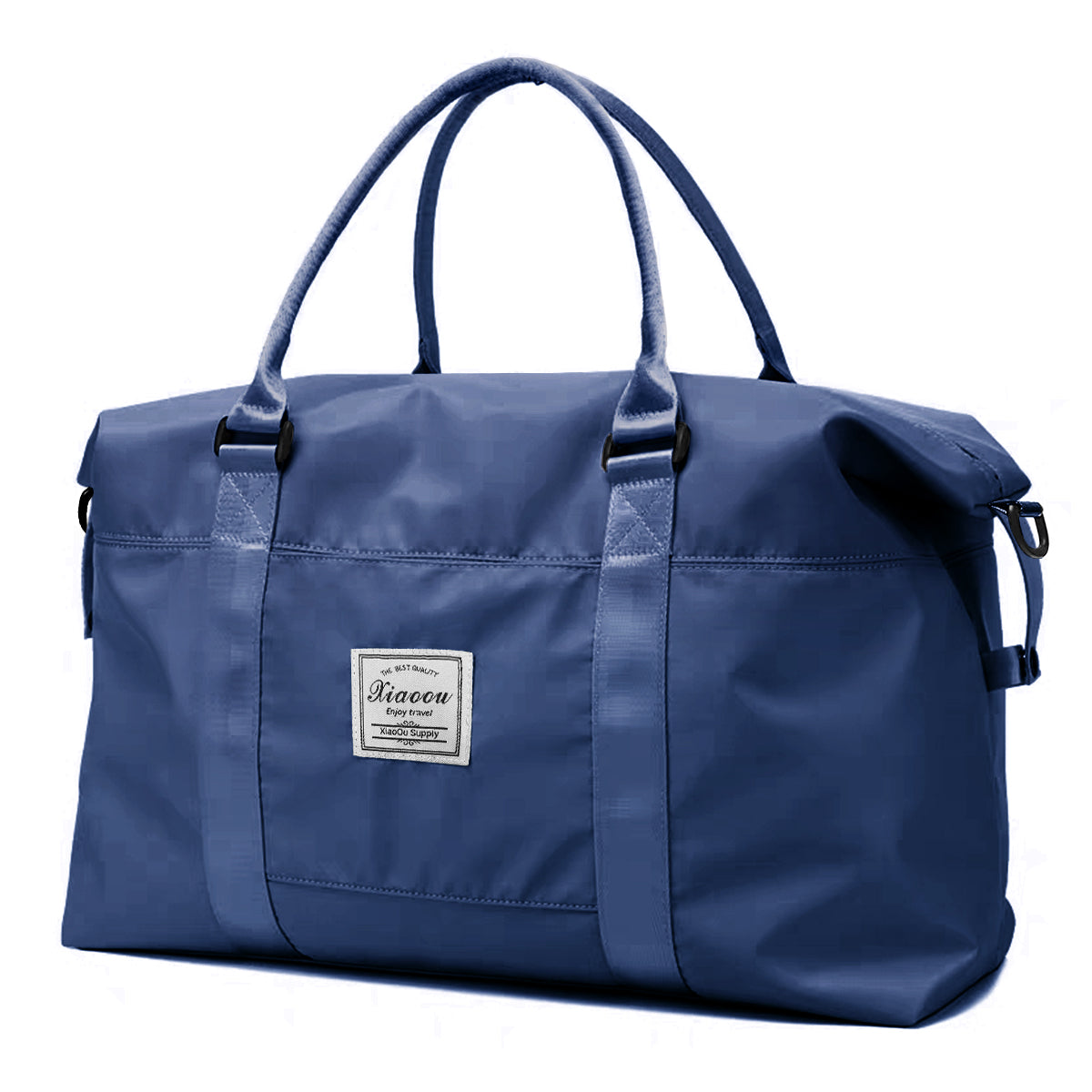 CSD01TDGB000BU Cshidworld Store 24" Weekender Bags for Women, 37L Travel Duffle Bags Carry on Gym Tote Bag, Overnight Bag with Wet Dry Pocket for Travel, Airline Approved, Dark Blue