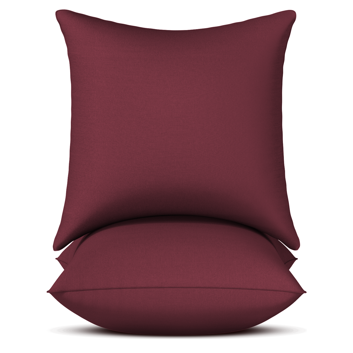 Throw Pillows Insert, 18'' x 18'' Set of 2 Decorative Pillows, Throw Pillows for Couch Sofa Bed, Premium Down Alternative Filled & Hypoallergenic Square Pillows