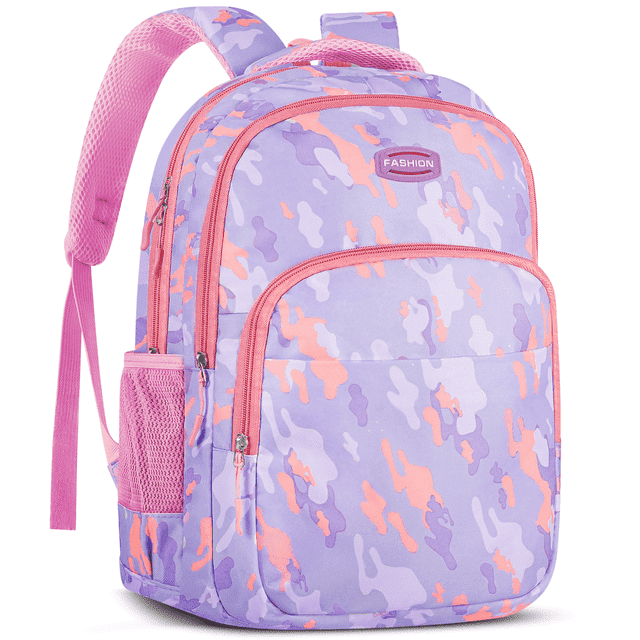 CSD48SBTB0000BL Backpack for Work, College, and Travel, Water Resistant Bookbag, Backpack for Boys & Girls with Adjustable Padded Mesh Straps, Geometric Print Backpack for Girls Boys College Bag Bookbags