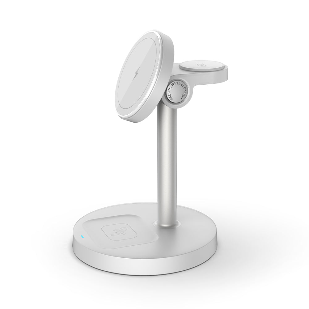 CSD02WLCG0S11WT 3 in 1 Wireless Charger, Wireless charging Satation for iPhone Devices