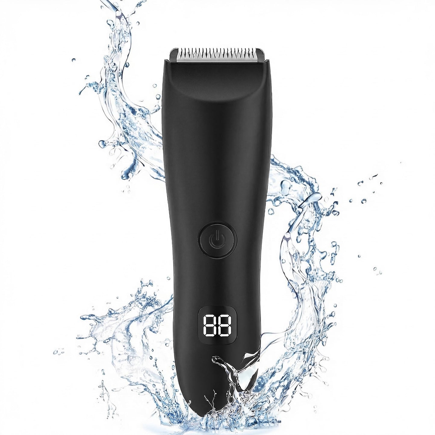 Men's Electric Razor, IPX7 Waterproof Wet Dry Electric Shaver, USB Rechargeable Shaver Cordless Beard Nose Trimmer