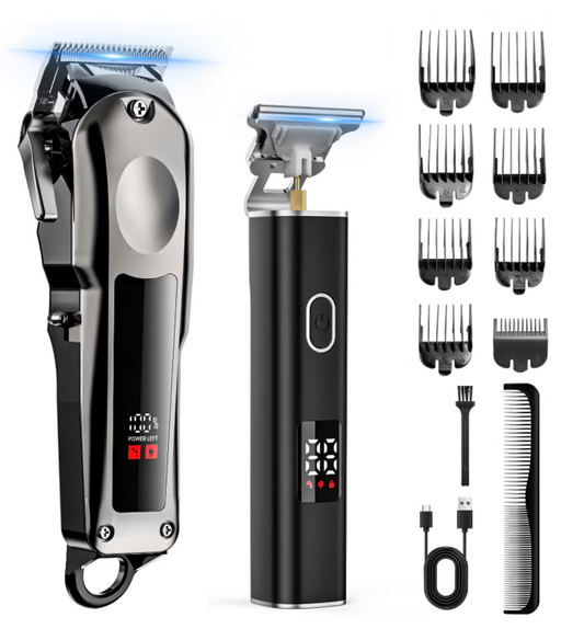 Professional Hair Clippers with Extremely Fine Cutting, Cordless Hair Trimmer for Men & Women, Barber Clippers for Salon & Home Use