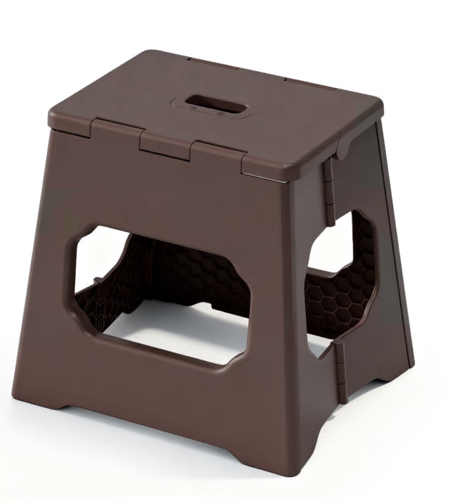 13 Inch Folding Step Stool for Adults Holds Up to 300 lbs, Durable Heavy Duty Step Stools for Adults