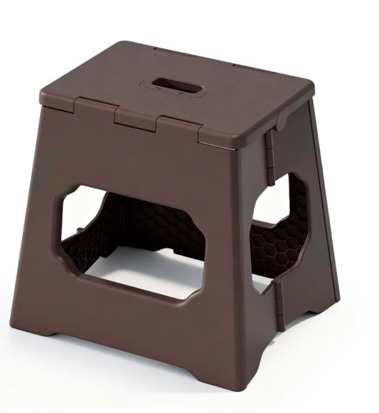 13 Inch Folding Step Stool for Adults Holds Up to 300 lbs, Durable Heavy Duty Step Stools for Adults