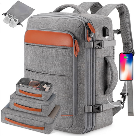 CSD02TBFM8092BK Travel Backpack for Men & Women