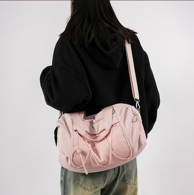 CSD02MGDB0000PKTravel Duffel Bag, Weekender Bags for Women with Wet Pocket, Carry on Gym Bags for Women, Personal Item Travel Bag for Airlines, Overnight Tote Bag for Women, Pink