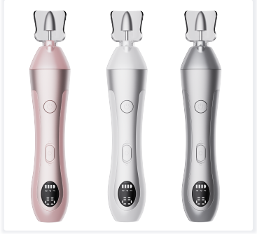 CSD01CENF0M13WH Cordless Electric Nail File, 10-Speed Nail Drill Kit with LED Light, Professional Portable Manicure Pedicure Tool for Thick Nails, Hand & Foot（White）
