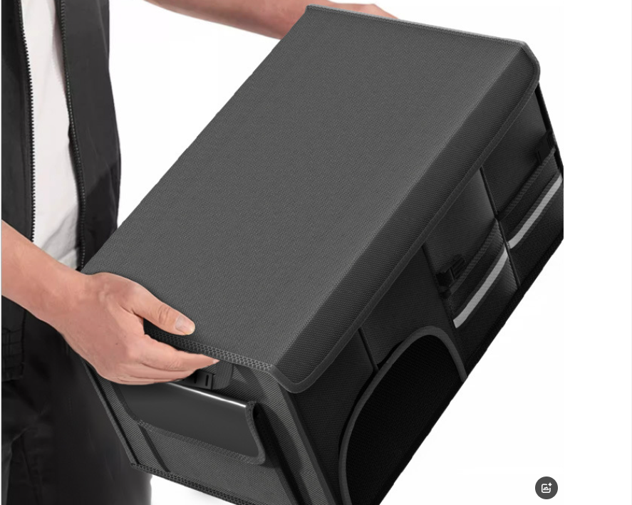 CSD02CTOZ0072BL  Car Trunk Organizer for SUV RV 72L