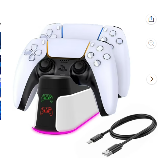 CSD01PSCCP202WT  Charging Station for PS5 Controller