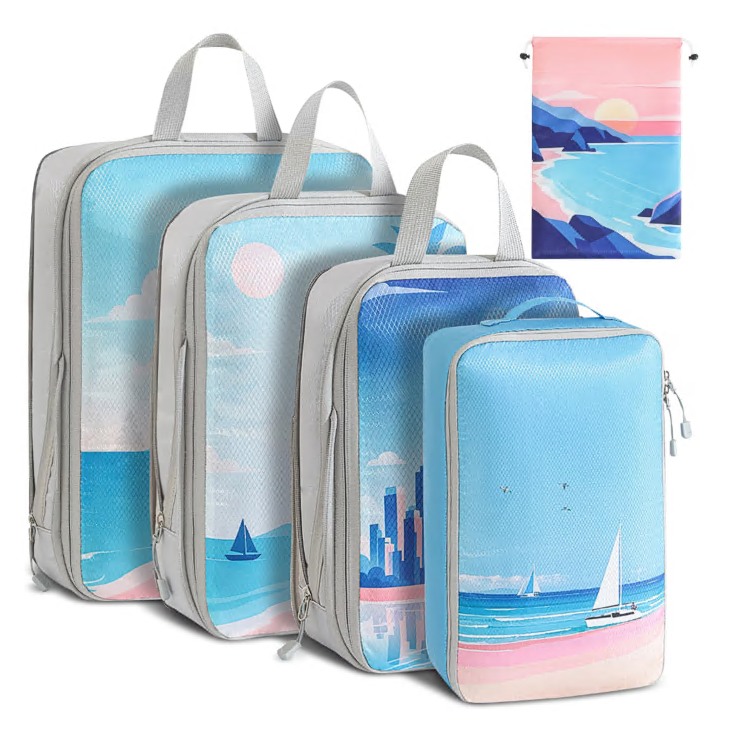 Packing Cubes for Travel, 5 Pieces Luggage Packing Organizers for Suitcase, Travel Essentials for Organizing Clothes