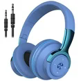 Wireless On-Ear Headphone, Upgrade Bass HiFi Stereo Wireless Heaset, Foldable & Wireless Wired Mode, Noise Isolating Over Ear Headphone w/ Microphone and Volume Control, for Computer Laptop Cell Phone 633894608